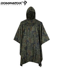 Lietusmētelis Rip Stop 3in1 Dominator Urban Combat PL Woodland/ WZ.93 цена и информация | Непромокаемые мешки, чехлы, дождевики | 220.lv