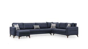 Kampinė sofa-lova Kristal Rest 3+Corner+2 - Anthracite цена и информация | Диваны | 220.lv