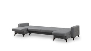 Kampinė sofa-lova Kristal 3+Corner v2 - Light Grey цена и информация | Диваны | 220.lv