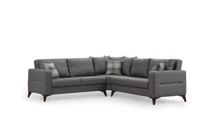 Kampinė sofa-lova Kristal Rest 2+Corner+2 - Dark Grey цена и информация | Диваны | 220.lv