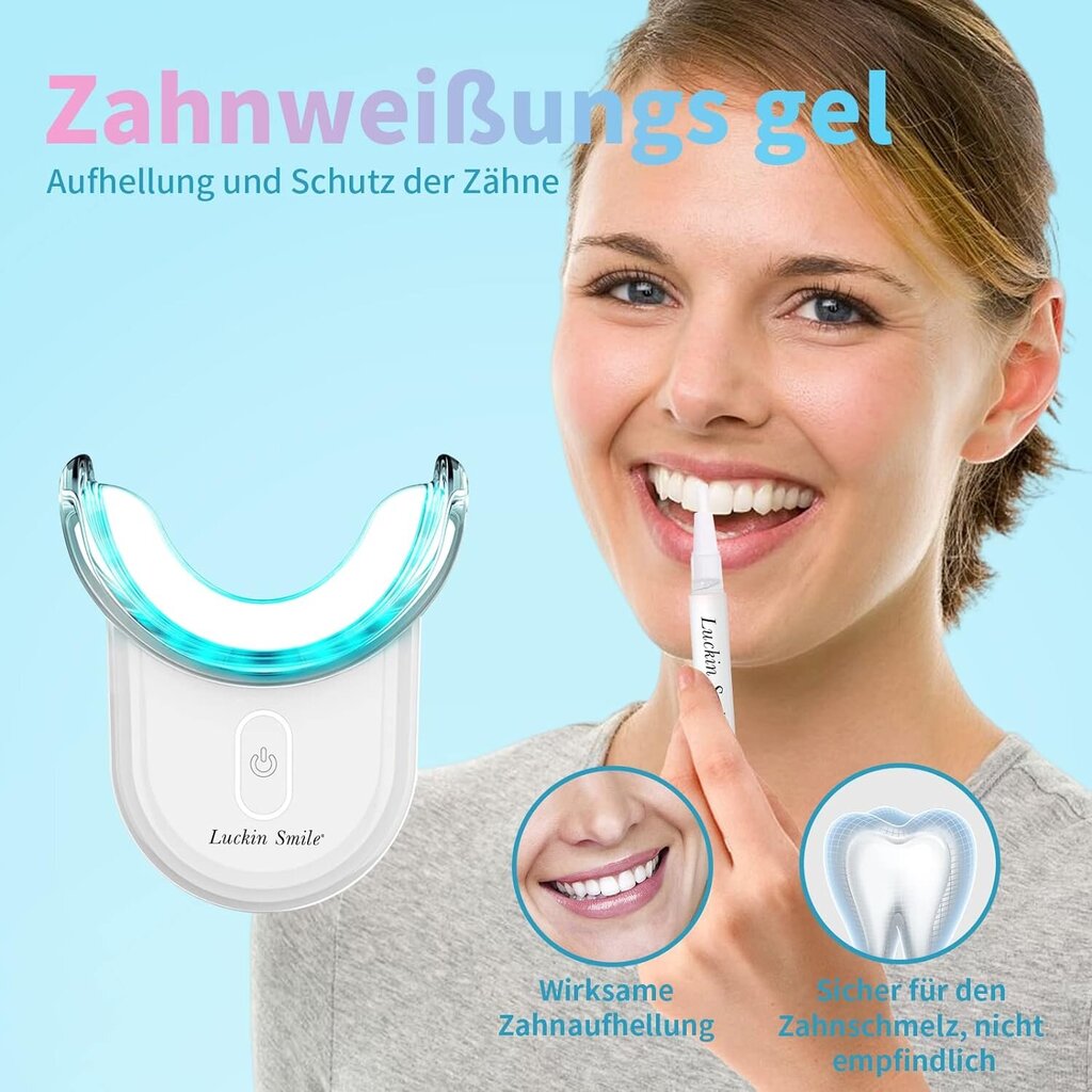 Mājas zobu balināšanas komplekts Luckin Smile цена и информация | Zobu pastas, birstes | 220.lv