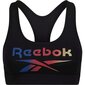 Sporta krūšturis sievietēm Reebok U4F9761, melns cena un informācija | Krūšturi | 220.lv