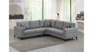 Kampinė sofa-lova Kristal 2+2 - Light Grey цена и информация | Диваны | 220.lv