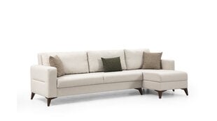 Kampinė sofa-lova Kristal 3+Corner - Beige цена и информация | Диваны | 220.lv