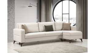 Kampinė sofa-lova Kristal 3+Corner - Beige цена и информация | Диваны | 220.lv