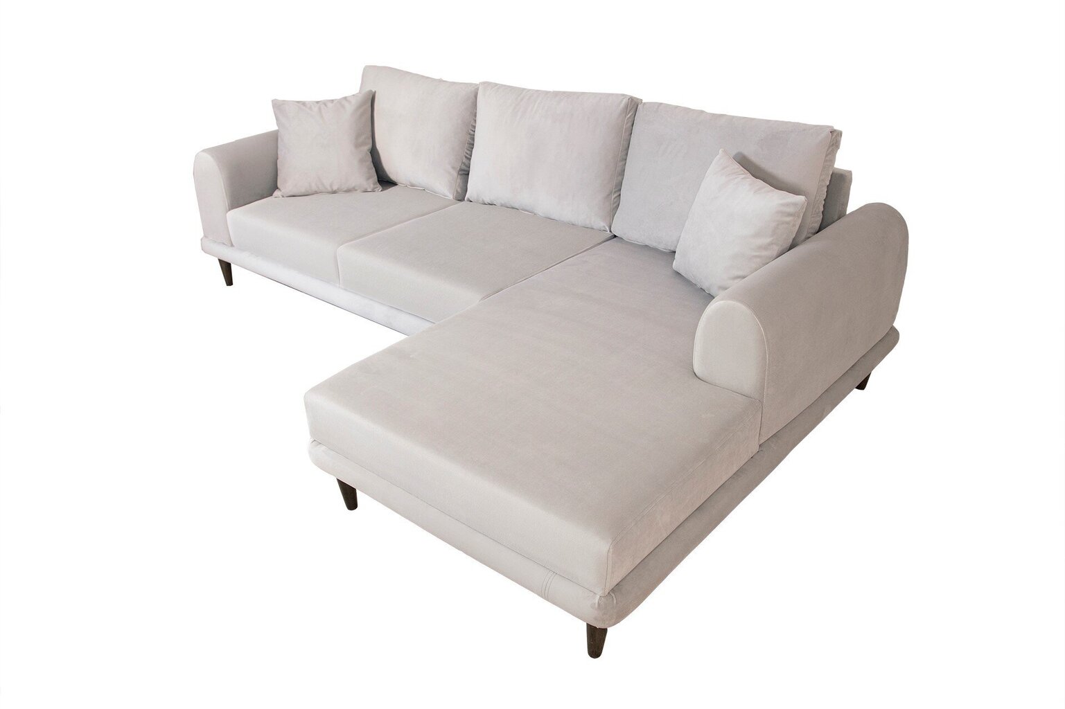 Stūra dīvāns-gulta Nero NQ6-249, smilšu цена и информация | Dīvāni | 220.lv