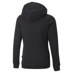 Детская спортивная кофта Puma Essentials 672113*01, чёрная цена и информация | Свитеры, жилетки, пиджаки для девочек | 220.lv