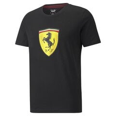 Мужская футболка Puma Ferrari 53169101, черная цена и информация | Мужские футболки | 220.lv