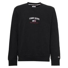 Tommy Jeans džemperis vīriešiem 8720113465726, melns цена и информация | Мужские толстовки | 220.lv