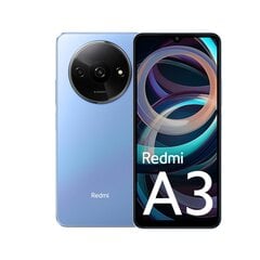 Xiaomi Redmi A3 3/64GB Star Blue. cena un informācija | Mobilie telefoni | 220.lv