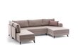 Stūra dīvāns-gulta Belen, smilšu цена и информация | Dīvāni | 220.lv