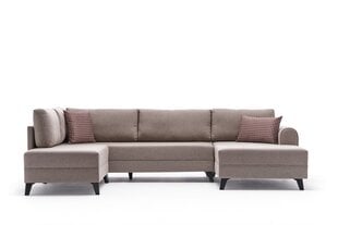 Stūra dīvāns-gulta Belen, smilšu cena un informācija | Dīvāni | 220.lv