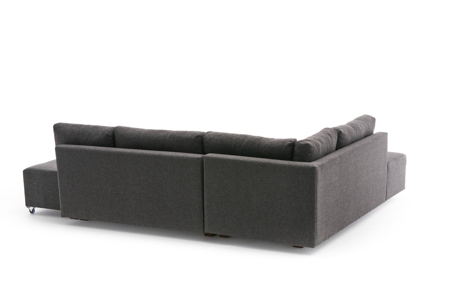 Stūra dīvāns-gulta Manama Corner Sofa Bed Left, pelēks cena un informācija | Stūra dīvāni | 220.lv