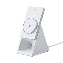 Choetech T600 15W 3in1 induction charging station - white цена и информация | Зарядные устройства для телефонов | 220.lv