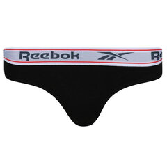 Biksītes sievietēm Reebok U4C9503 S3PKA, melnas, 3gab цена и информация | Женские трусики | 220.lv