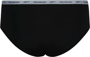 Biksītes sievietēm Reebok U4C9491 S3PKA, melnas, 3gab цена и информация | Женские трусики | 220.lv