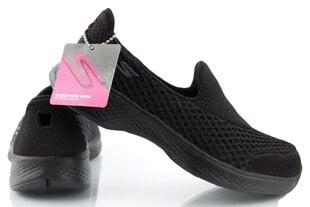 Brīvā laika apavi meitenēm Skechers 81118L/BBK, melni cena un informācija | Sporta apavi bērniem | 220.lv