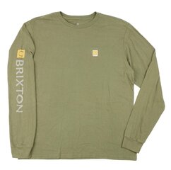 T-krekls vīriešiem Brixton 16583, zaļš cena un informācija | Vīriešu T-krekli | 220.lv