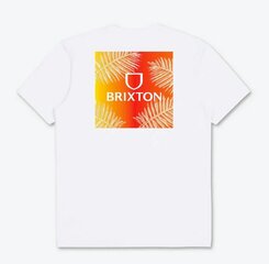 T-krekls vīriešiem Brixton 16428, balts cena un informācija | Vīriešu T-krekli | 220.lv