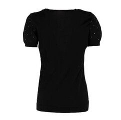 T-krekls sievietēm Braccialini BKNIT53 100, melns цена и информация | Футболка женская | 220.lv