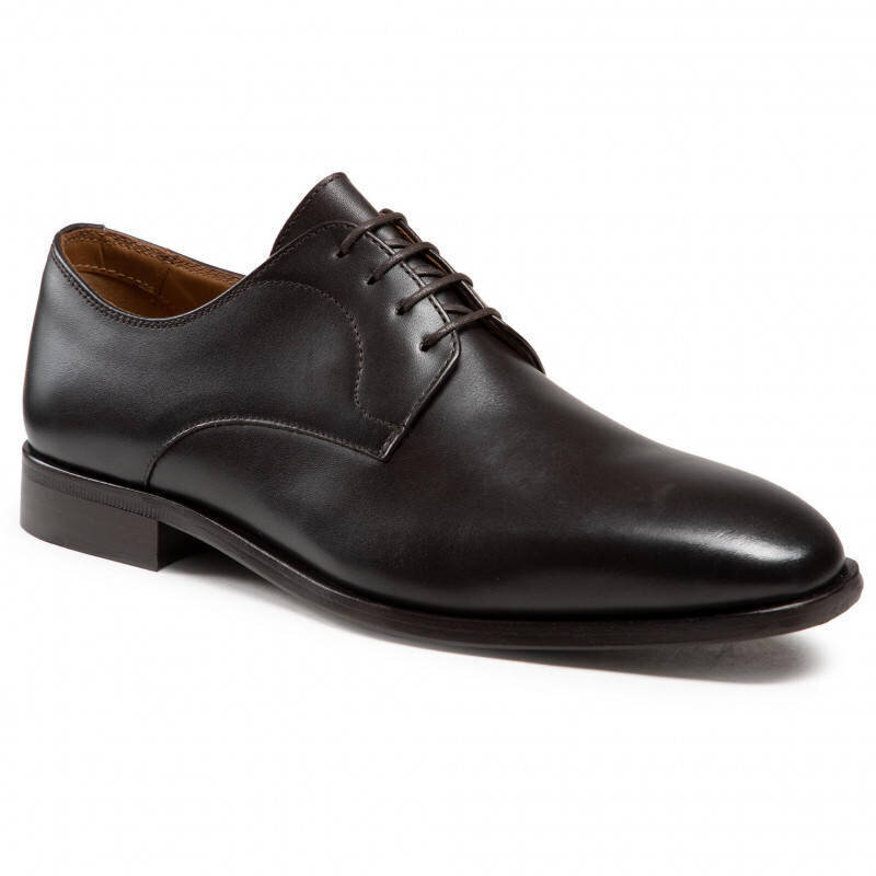 Klasiskie vīriešu apavi Hugo Boss 50429668 10221468 01 202, melni цена и информация | Vīriešu kurpes, zābaki | 220.lv
