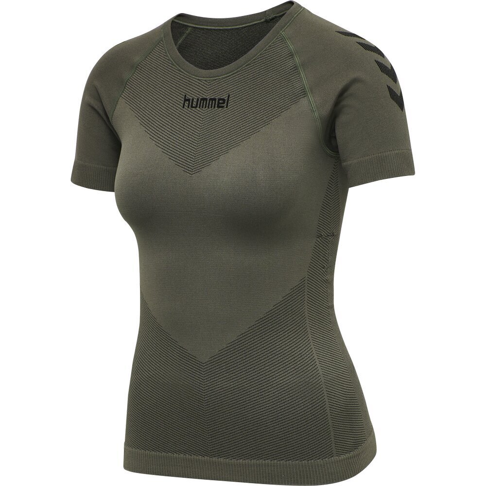 T-krekls sievietēm Hummel 202644 6084, zaļš cena un informācija | Sporta apģērbs sievietēm | 220.lv