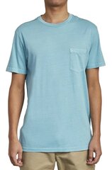 T-krekls vīriešiem RVCA Q1KTRO, zils cena un informācija | Vīriešu T-krekli | 220.lv