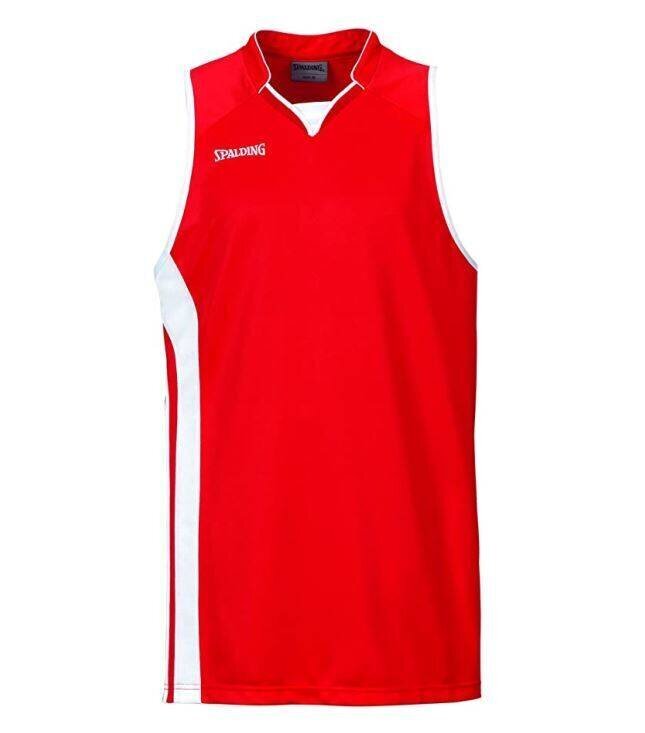 T-krekls vīriešiem Spalding 300 2113 01, sarkans cena un informācija | Sporta apģērbs vīriešiem | 220.lv