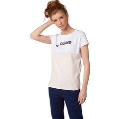 T-krekls sievietēm Roland Garros RTSW0420-ROB, balts/rozā цена и информация | Женские футболки | 220.lv