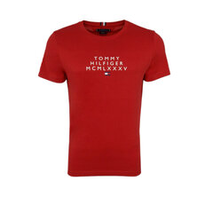 Tommy Hilfiger T-krekls vīriešiem MW0MW24964, sarkans cena un informācija | Vīriešu T-krekli | 220.lv