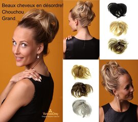 Резинка для наращивания волос Резинка для наращивания волос Jet Black Mix Fuller Scrunchie Up Down Do Super Spiky Twister Для женщин от Vanessa Grey SS-1 цена и информация | Аксессуары для волос | 220.lv