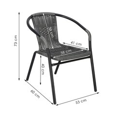 Садовый стул Springos GF1022 цена и информация | скамейка со столиком | 220.lv