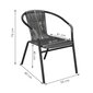 Dārza krēsls Springos GF1022 cena un informācija | Dārza krēsli | 220.lv