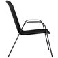 Krēsls Springos GF0071, melns cena un informācija | Dārza krēsli | 220.lv
