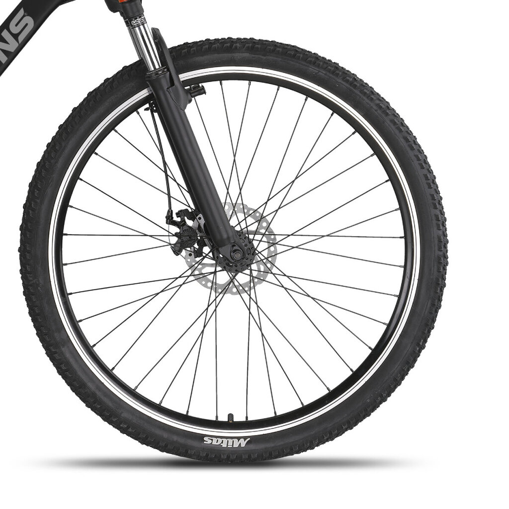 Kalnu velosipēds Champions Kaunos DB KAU.2744D, 27,5", melns matēts cena un informācija | Velosipēdi | 220.lv