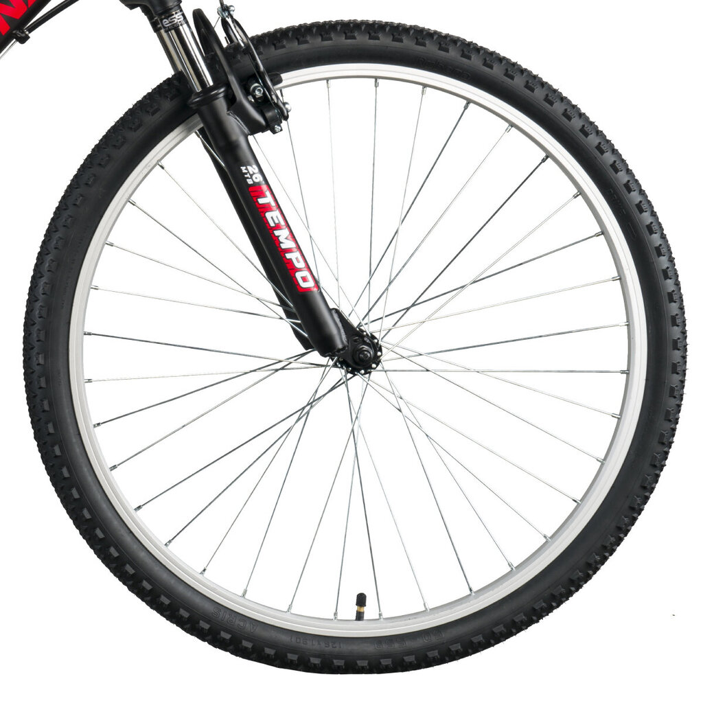 Kalnu velosipēds Champions Tempo TMP.2601, 26", melns/sarkans цена и информация | Velosipēdi | 220.lv
