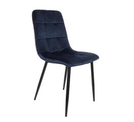 Набор из 4-х стульев BRW Barry, синий цена и информация | Стулья для кухни и столовой | 220.lv