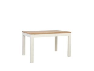 Обеденный стол BRW Maren, белый/коричневый цена и информация | Кухонные и обеденные столы | 220.lv