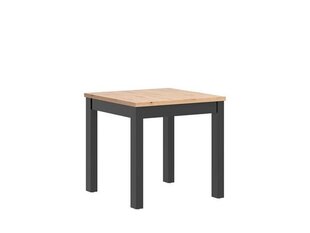 Обеденный стол BRW Maren, коричневый/черный цена и информация | Кухонные и обеденные столы | 220.lv