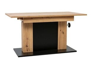 Обеденный стол BRW Meya, коричневый/черный цена и информация | Кухонные и обеденные столы | 220.lv