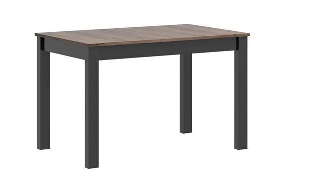 Ēdamistabas galds Brw Ramen Plus Mini, brūns/melns cena un informācija | Virtuves galdi, ēdamgaldi | 220.lv