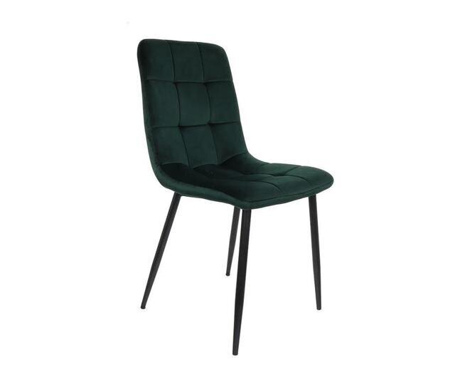 Krēsls BRW Barry, zaļš cena un informācija | Virtuves un ēdamistabas krēsli | 220.lv