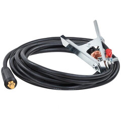 Массовый кабель с зажимом для сварочных аппаратов на 250А. цена и информация | Сварочные аппараты, паяльники | 220.lv