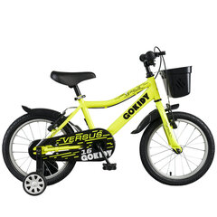 Детский велосипед GoKidy 16 Versus (VER.1604) желтый/черный цена и информация | Велосипеды | 220.lv