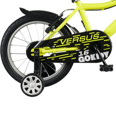 Детский велосипед GoKidy 16 Versus (VER.1604) желтый/черный цена и информация | Велосипеды | 220.lv