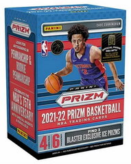 Баскетбольные карточки Panini Prizm 2021/2022 Blaster Box, 24 шт цена и информация | Коллекционные карточки | 220.lv