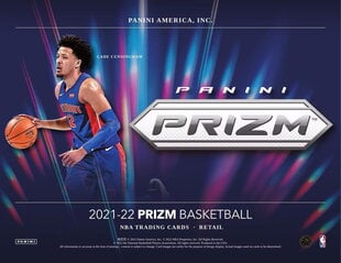 Basketbola kārtis Panini Prizm 2021/2022 Multi Pack, 15 gab. cena un informācija | Kolekcionējamas kartiņas | 220.lv