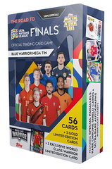 Topps Match Attax 101 Road To UEFA Nations League Finals 2022/2023 BLUE WARRIOR MEGA TIN цена и информация | Коллекционные карточки | 220.lv