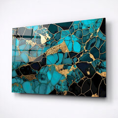 Rūdīta stikla glezna Marmors cena un informācija | Gleznas | 220.lv