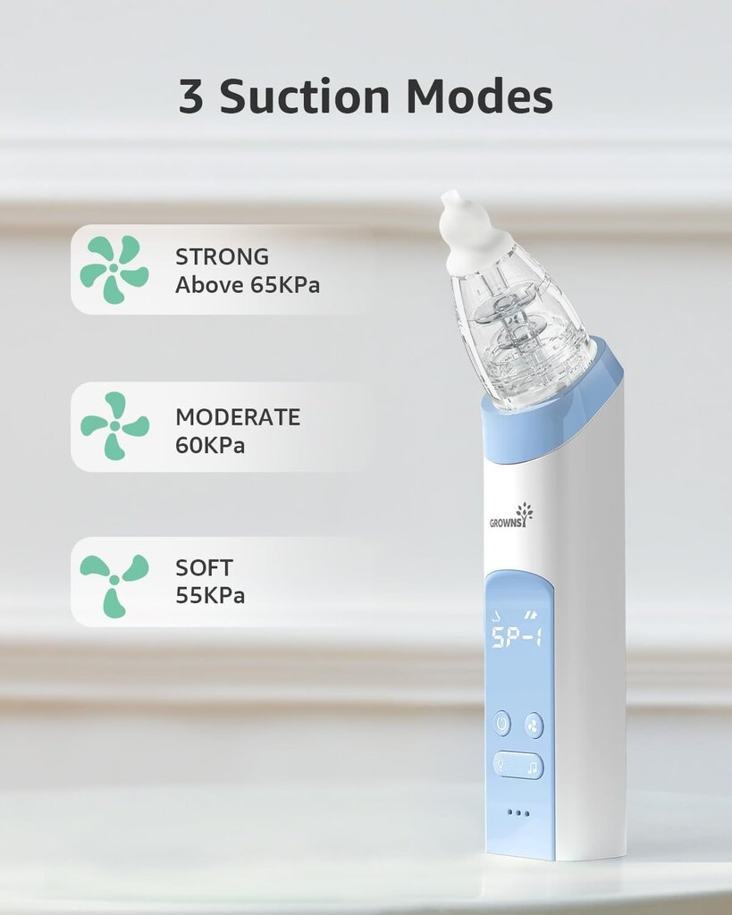 Elekriskais deguna aspirators mazuļiem цена и информация | Jaundzimušo aprūpes preces | 220.lv